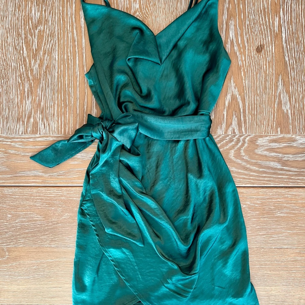 Altar’d State Satin Dress Small